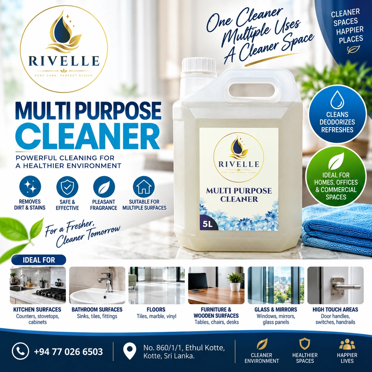 Multi Purpose Washing Liquid